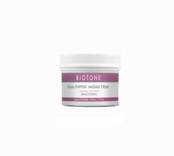 Biotone Dual Purpose Massage Creme, 4 Ounce