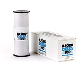 Ilford 1743399 Delta Pro 100 120 Fine Grain Medium Speed, Black and White Film, ISO 100, 1