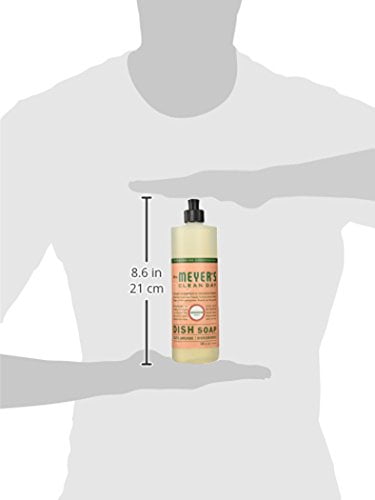 MRS. MEYER'S CLEAN DAY MRS MEYER?S CLEANDAY Liquid Dish Soap, Geranium, 16 Fluid Ounce - Image 3