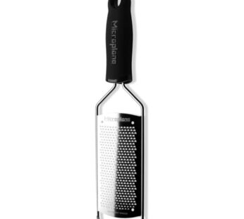Microplane Gourmet Series Hard Cheese Grater (Fine, Black)