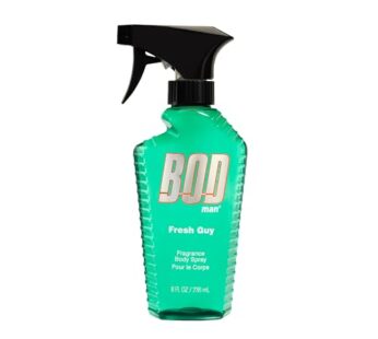 BOD Man Fragrance Body Spray, Fresh Guy, 8 fl oz