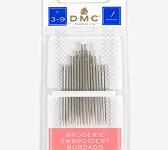 DMC 1765-3/9 Embroidery Hand Needles, 15-Pack, Size 3/9