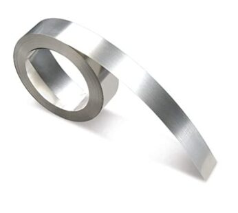 DYMO Non-Adhesive Stainless Steel Embossing Tape, 1/2-inch x 21-foot