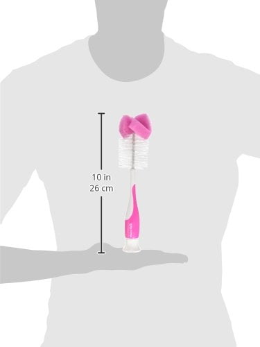 Munchkin Bottle and Nipple Brush, Colors May Vary - Image 6