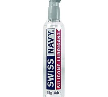 Swiss Navy Premium Silicone Sex Lubricant, 4 Ounce, MD Science Lab