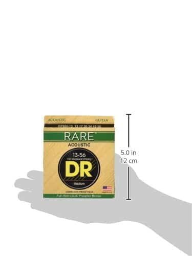 DR Strings Rare - Phosphor Bronze AcousticHex Core 13-56 - Image 3