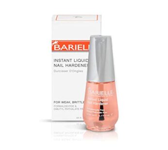 Barielle Instant Liquid Nail Hardener .5 oz. Hardens Nails & Strengthens Nails, Nail Harde