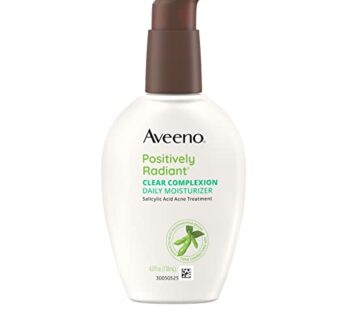 Aveeno, Facial Moisturizers Clear Complexion Daily Moisturizer Pump,4 fl oz