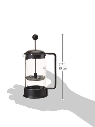 Bodum 12 oz Brazil French Press Coffee Maker, High-Heat Borosilicate Glass, Black - Made i - Image 7