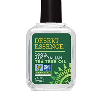 Desert Essence 100% Australian Tea Tree Oil Therapeutic Grade Essential Oil – Skin Cleansi