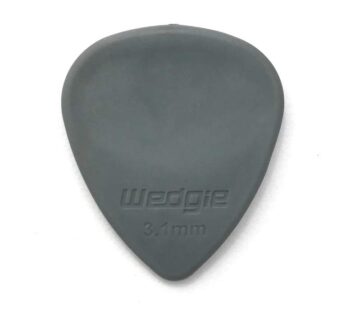 Wedgie WRPP31M Rubber Guitar Picks 3.1mm Medium, 3 Pack