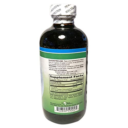 World Organic - Chlorophyll Liquid 100mg, 8 oz liquid - Image 3