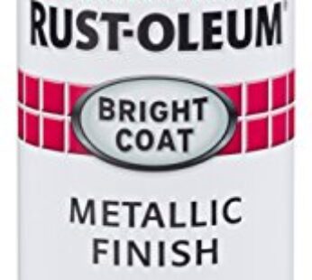 Rust-Oleum 7710830 Stops Rust Bright Coat Metallic Spray Paint, 11 Ounce (Pack of 1) , Gol