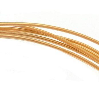 Beadaholique 14K Gold Filled Wire 22 Gauge Round Half Hard (5 Feet)