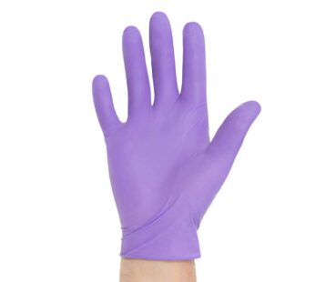 Kimberly-Clark? Safeskin Purple Nitrile Exam Gloves, Large, Purple, Box Of 100