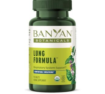 Banyan Botanicals Lung Formula ? Organic Respiratory Support for Lung Health ? Plant-Based