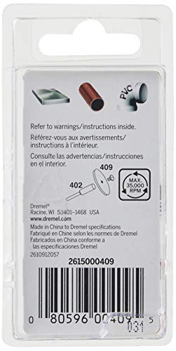 Dremel 409 Cut-off Wheel, 15/16 " (23.8 mm) diameter, .025? (0.6mm) disc thickness, Cuttin - Image 3
