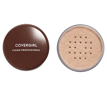 COVERGIRL Professional Loose Finishing Powder, Translucent Light Tone, Sets Makeup, Contro