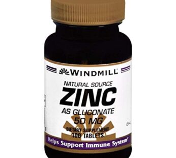 ZINC TAB GLUCONATE 50 MG WMILL Size: 100