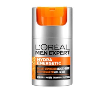 L’Oreal Paris Men Expert Hydra Energetic Daily Anti-Fatigue Moisturizing Lotion, 1.6 Ounce