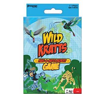 Pressman Wild Kratts Make A Match in Box Game Multi-colored, 5″, 60 months to 180 months