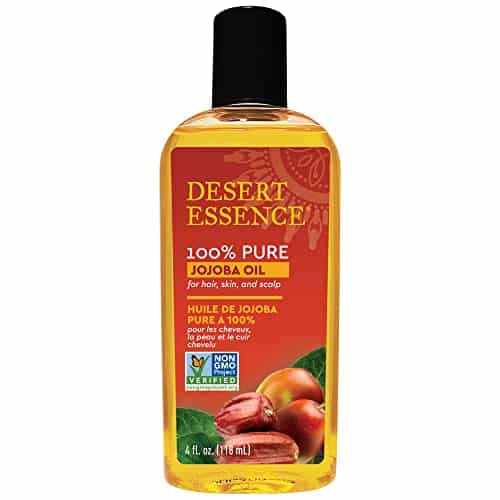 Desert Essence, 100% Pure Jojoba Oil, Moisturizer and Cleanser for Skin, Hair and Scalp, 4