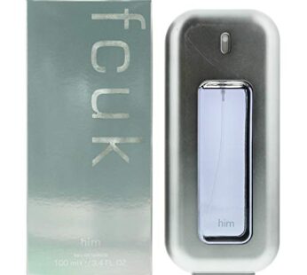 FCUK Him for Men by French Connection, Eau De Toilette Spray 3.4 Ounces