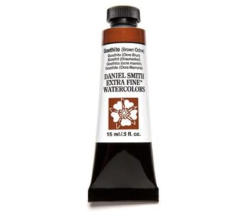 Daniel Smith Extra Fine Watercolor 15ml Paint Tube, Goethite-Brown Ochre (284600144), 0.5