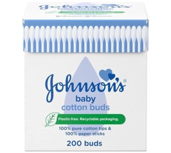 Johnson’s Baby Cotton Buds – 1 X 200 Drum
