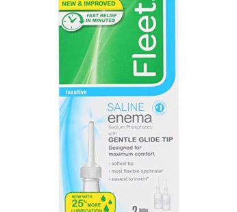Fleet Adult Enema, Ready to Use, Twin Pack, 4.5 Oz Ea