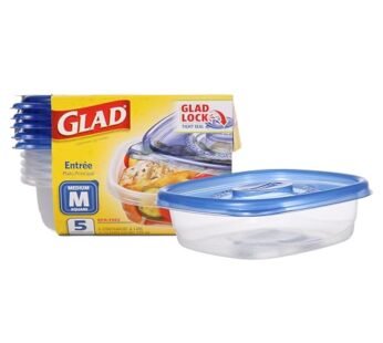 Glad Medium Square Food Storage Containers for Everyday Use | Medium Square Food Storage C