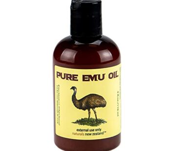 Naturals New Zealand Emu Oil Pure Premium Golden 4 Ounces