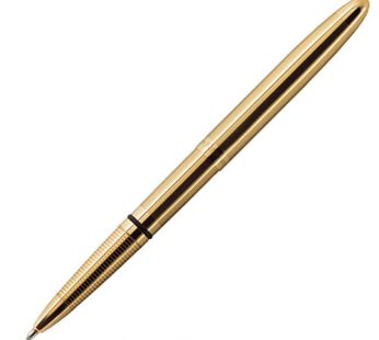 Fisher Space Bullet Space Pen, Gold Laquered Brass, Gift Boxed (400G)