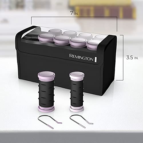 Remington Compact Ceramic Dual Voltage Hair Setter & Rollers, 1-1 ?" Purple/Black, 10 Piec - Image 8