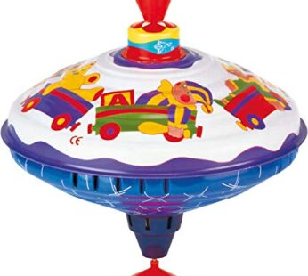 Bolz Playbox Music Spinning Top Toy for Children, The Funny Buzzing Hum Gets Louder As The