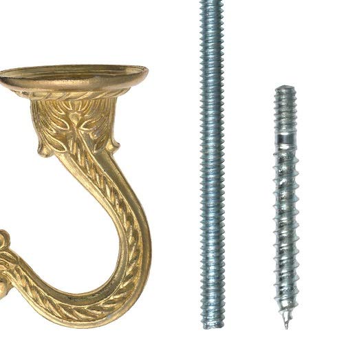 OOK 534502 Hillman Jumbo Swag Hook, Plated, No Size, Brass - Image 3