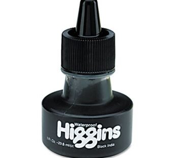 Higgins Waterproof Black India Ink 1 oz.