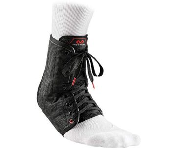 McDavid Ankle Brace with Lace-Up & Stays, Maximum Support, Comfortable Compression & Breat