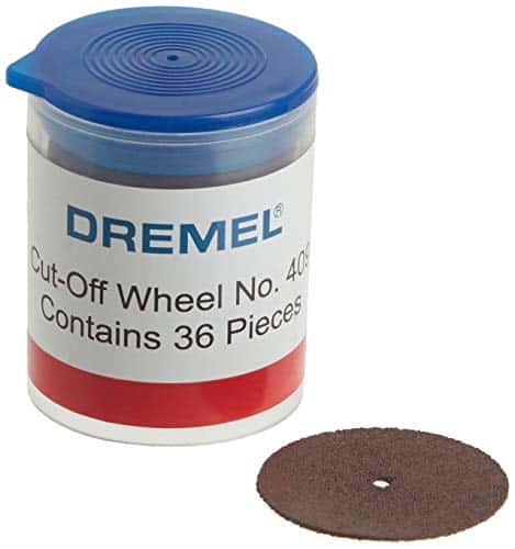 Dremel 409 Cut-off Wheel, 15/16 " (23.8 mm) diameter, .025? (0.6mm) disc thickness, Cuttin
