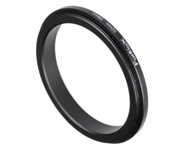 Fotodiox 52mm – 58mm, 52-58mm Macro Close-up Reverse Ring, Anodized Black Metal Ring, for