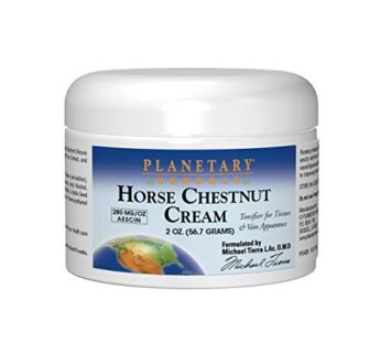 Planetary Herbals Horse Chestnut Cream – Tonifier for Tissues and Vein Appearance – 2 oz