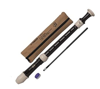 Yamaha YRA-302B Alto Recorder, smooth brown finish, key of F