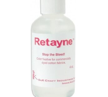 G&K Craft Retayne Color Fixative Original Version 4oz | Best Liquid Color Fixative for Dye