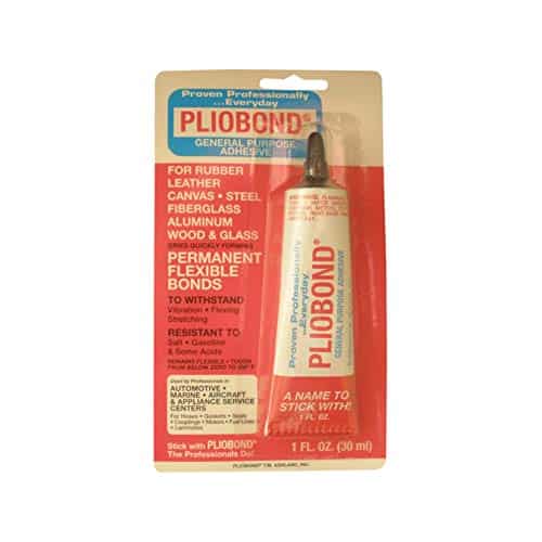 Ruscoe P141 1oz Pliobond Adhesive, Amber - Image 2