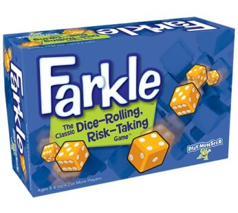 Farkle – Dice Board Game For Family Game Night Fun – Classic Dice-Rolling, Risk-Taking Gam