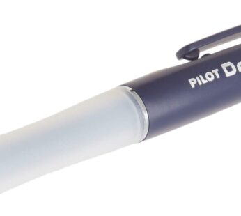 PILOT Dr. Grip Refillable & Retractable Ballpoint Pen, Medium Point, Navy Barrel, Blue Ink