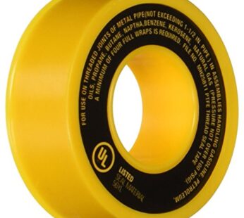 Harvey 017065 Gas Line PTFE Thread Seal Tape