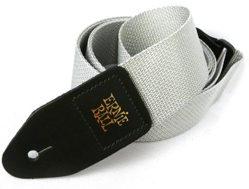 Ernie Ball Polypro Guitar Strap, Gray (P04046) - Image 4