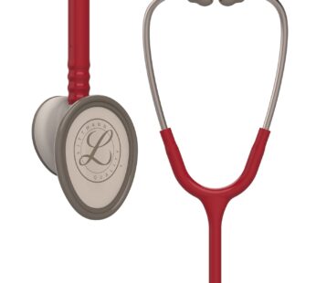 3M Littmann Lightweight II S.E. Stethoscope, 2451, 28″ Burgundy Tube