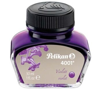 Pelikan 4001 Bottled Ink for Fountain Pens, Violet, 30ml, 1 Each (311886)